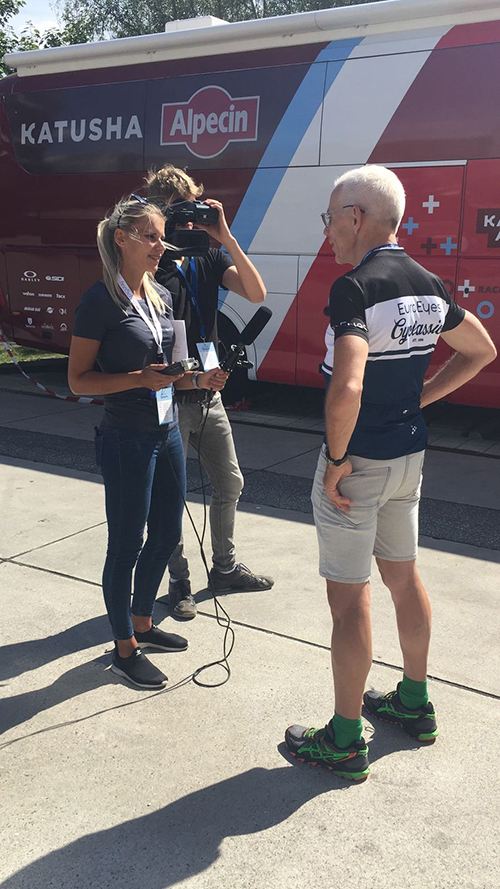 Foto Sven Stoecklein bei den Cyclassics